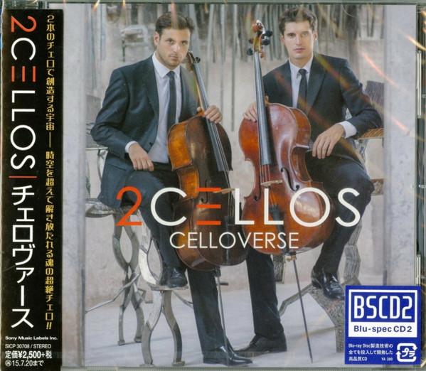 

CD 2CELLOS - Celloverse SICP30708PROMO Sony Music Labe 2015 Япония Рок Б/У