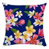 Sofa Kurzplüsch Kissenbezug Bunt Frisch und Weich Zuhause Weiße Gardenie Serie Kissenbezug