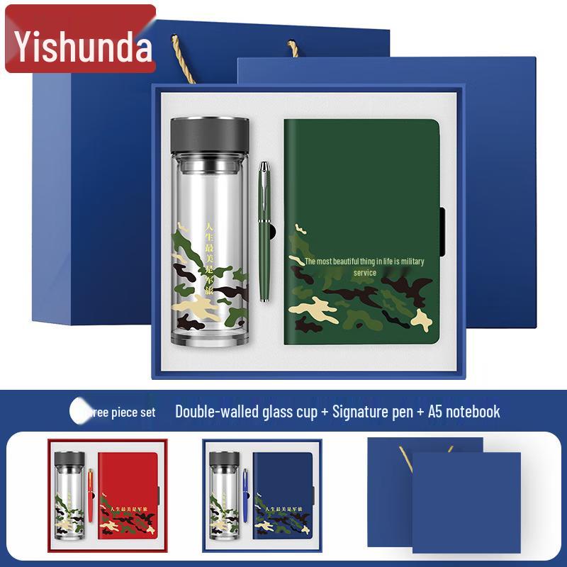 Commemorative Gift Set for Retired Soldiers
