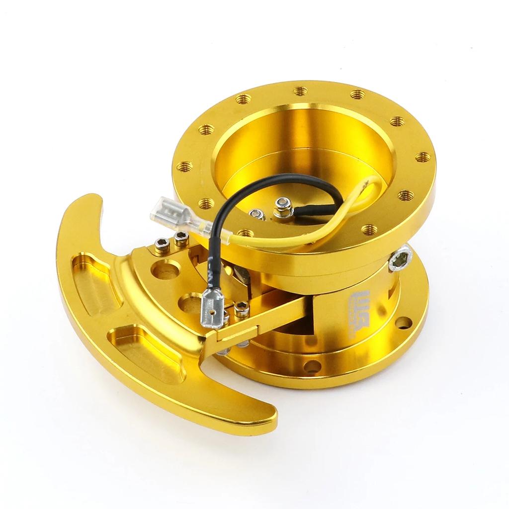 WORKS BELL GTC Racing Steering Wheel Quick Release Hub Kit Adapter 90 degrees Snap Off Boss Kit