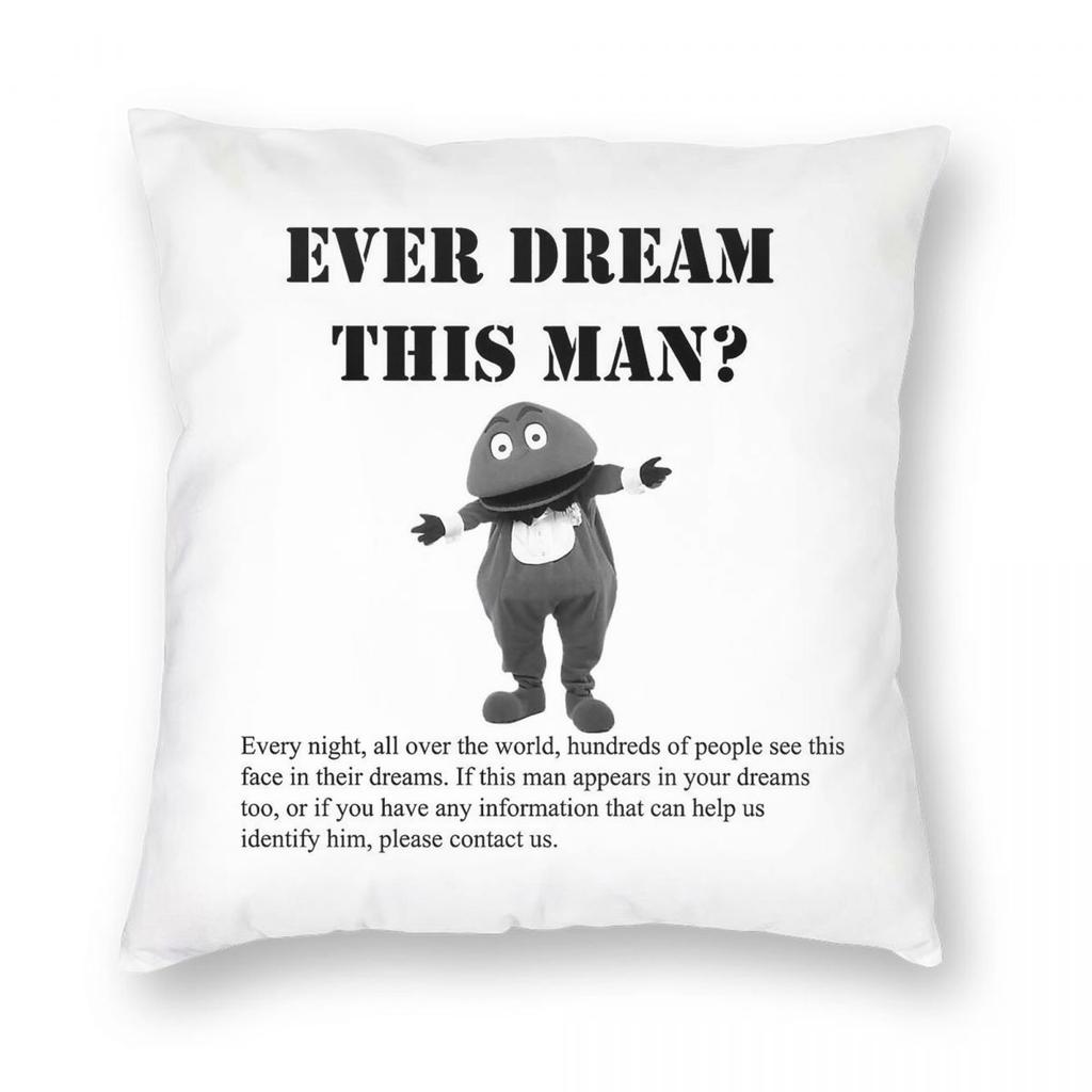 Ever Dream This Man Gabibbo Square Pillowcase Polyester Linen Velvet Printed Zip Decorative Pillow Case Room Cushion Case