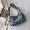 Denim Bag Women's Commuter Tote Bag Large Capacity Crossbody Bag