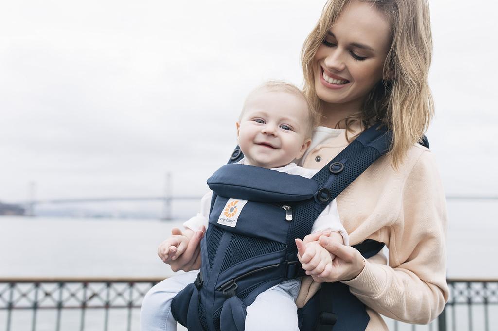 Ergobaby Omni 360 Baby for Back Genuine Japanese Product Warranty Grows with Your Cool 1 Count Carrier, Mesh, Carrying, Forward-Facing Carrying,