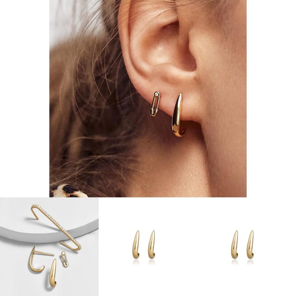 Fashionable Alloy Earrings Set For Women Elegant And Trendy Summer Jewelry