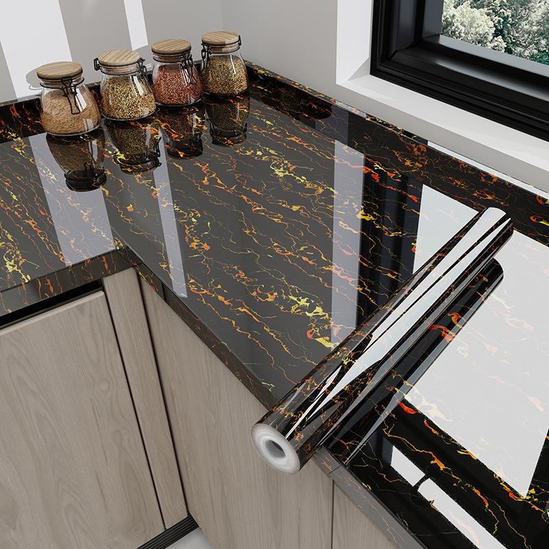 Eco-Friendly Kitchen Anti-Oil Stickers: Self-Adhesive, Waterproof, Heat-Resistant Tile and Stove Top Renovation Wallpaper.