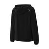 Adidas Hooded Zip-Up Comfortable Long Sleeve Jacket Women Jackets Black JL8237