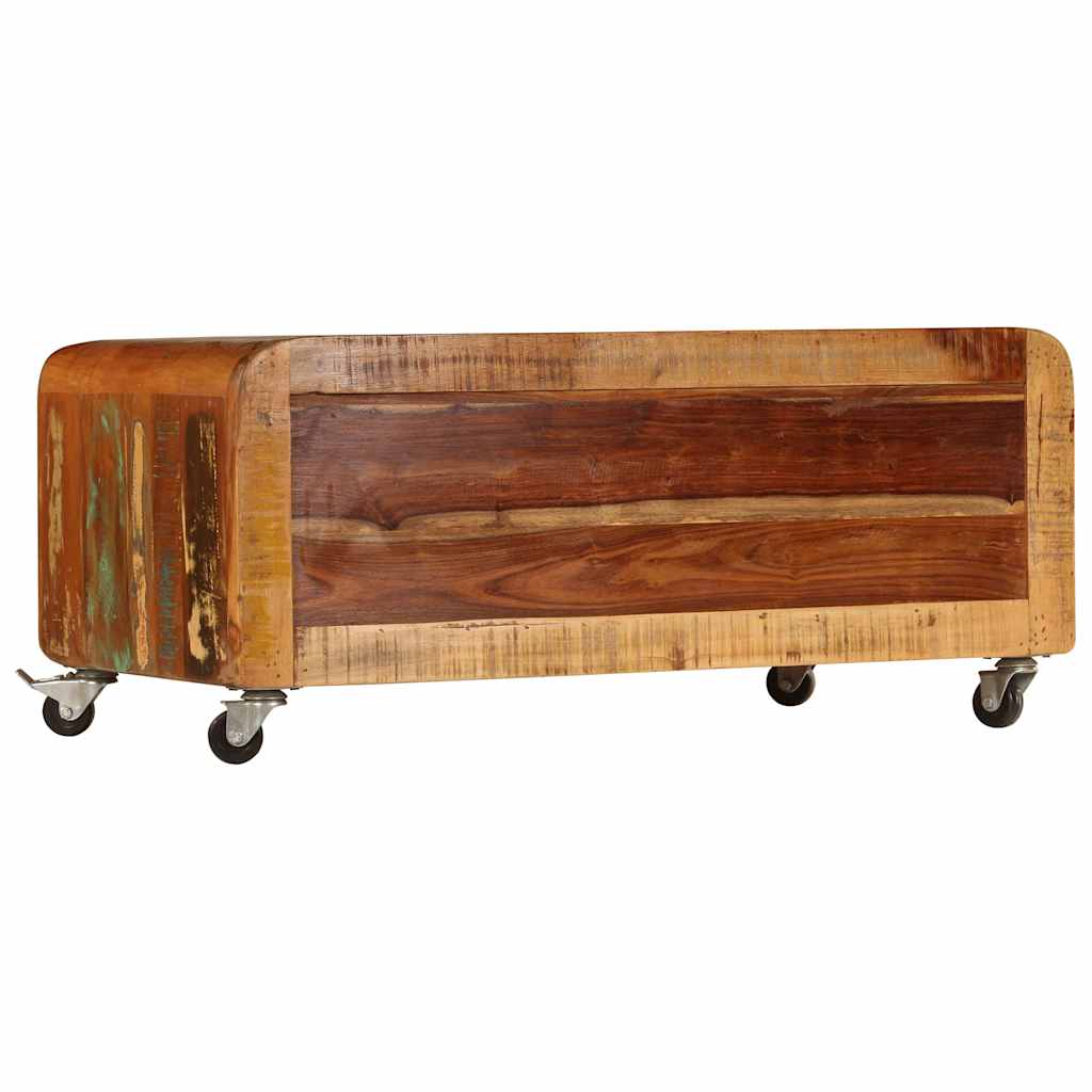 Coffee Table 85 X 55 X 40 Cm Solid Reclaimed Wood