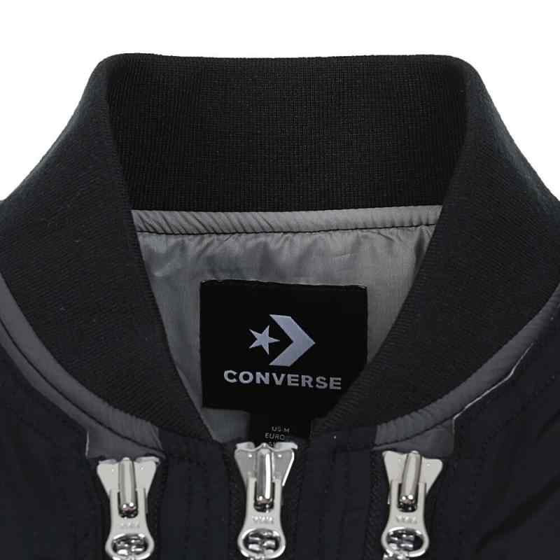 New Converse Jackets Coats Women's Black 10027954-A01