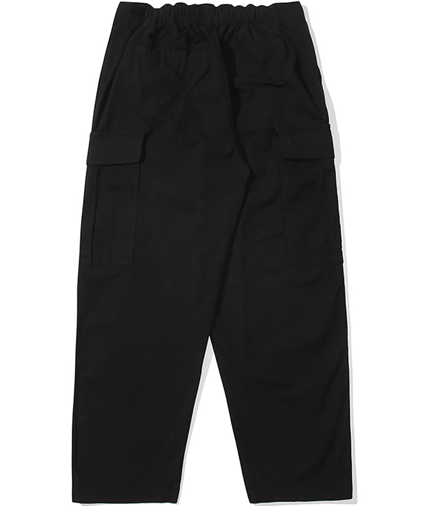 COLUMBIA UNIVERSITY M-Label Loose-Fit Ribstop Pocket Pants Black