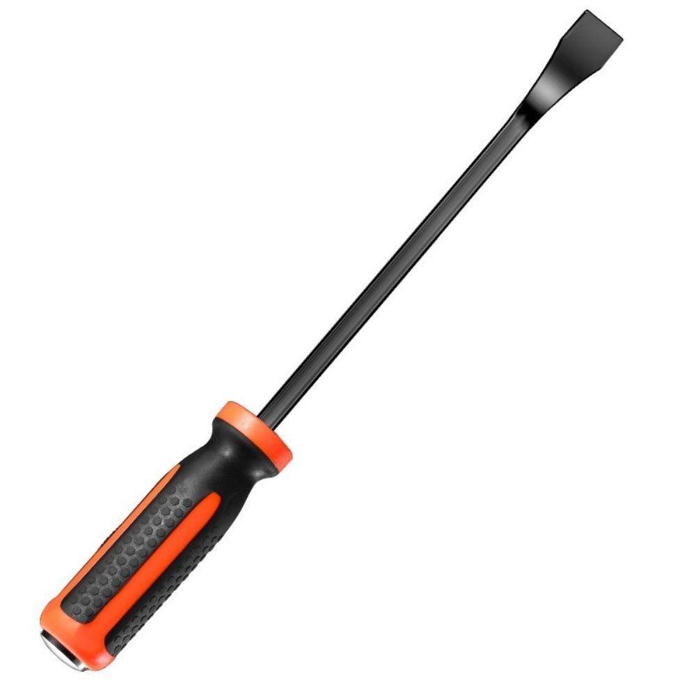 Steel Long Pry Bar 8/12 Inch Car Strike Retainer Tire Crowbar  Screwdriver Nail Puller Tools