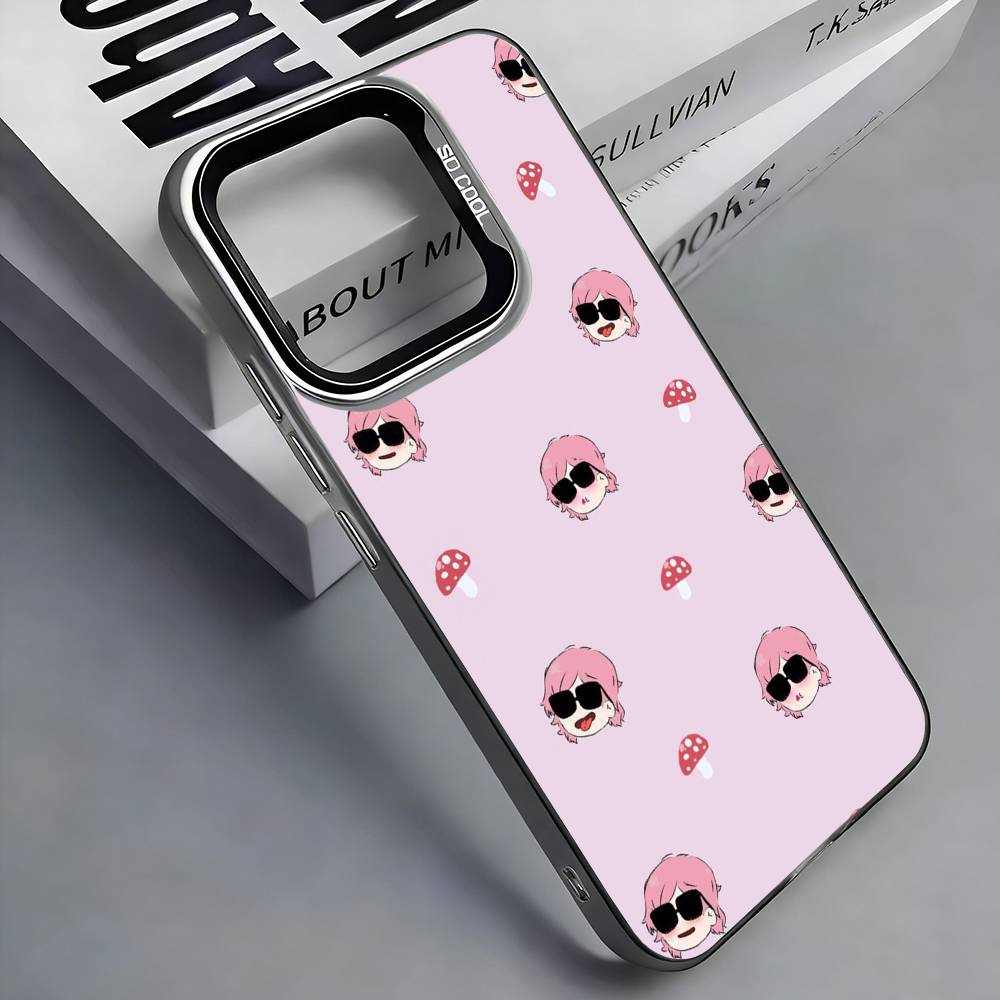 A-Ayato Y-Yuri Y-Yarichin Club Phone Case For iPhone 17,16,15,14,13,12,11 Plus,Pro Max,Colored Silver Phone Case
