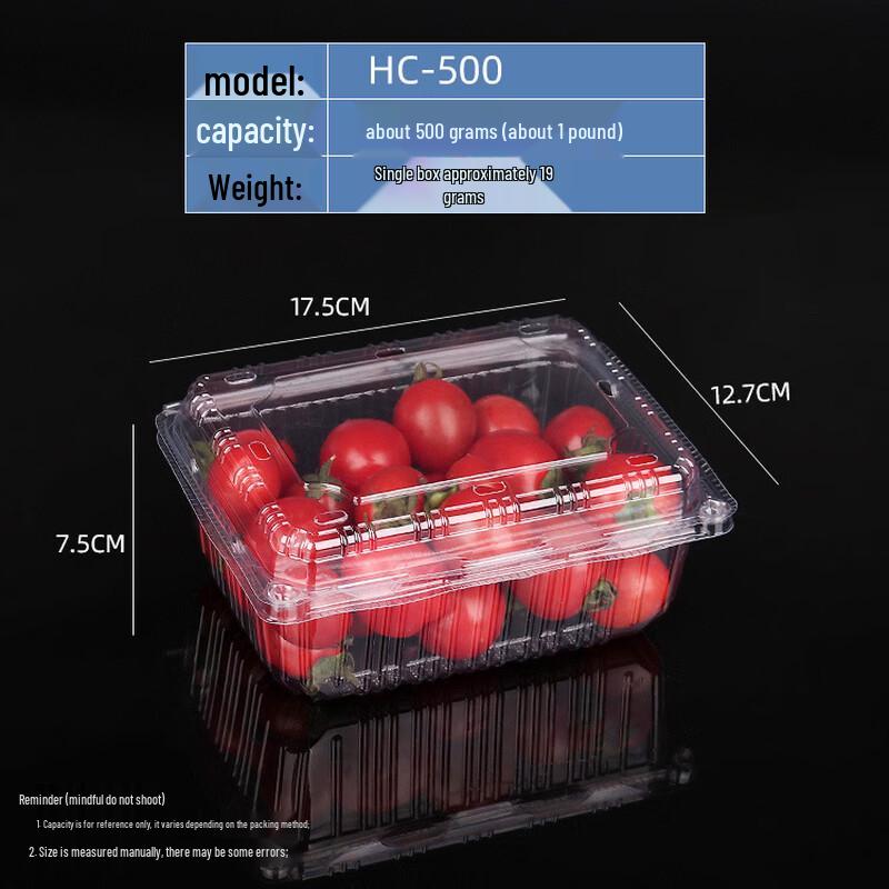Xihe Disposable Round Plastic Food Containers
