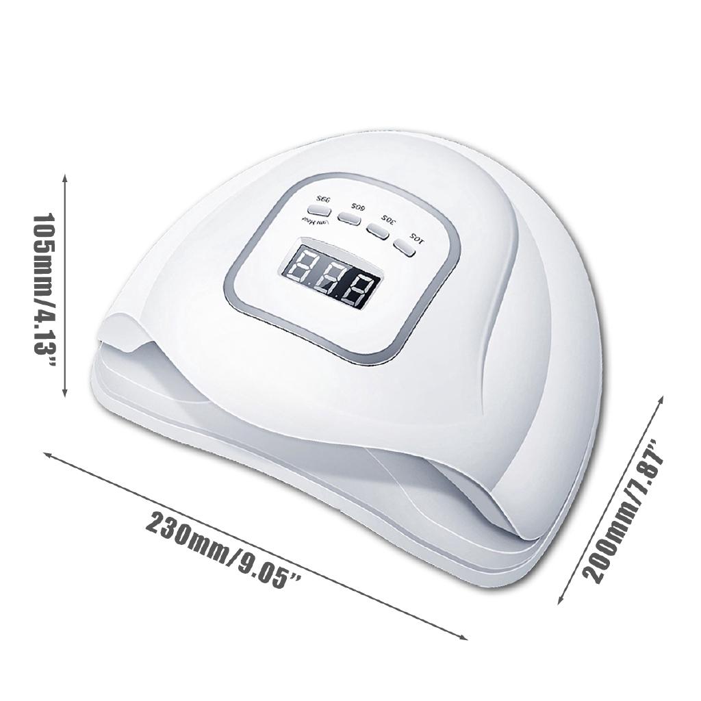 120W SUNX5 MAX 45 Led Nail Light-Curing Lamp Phototherapy Manicure Timer Portable Nail Manicure 110-240V