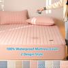 100% Wasserdicht Verdicken Bettbezug Atmungsaktiv 3D Luftmatratzenbezug mit Gummibändern Ultraweicher Rutschfester Matratzenschoner