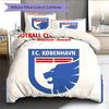 F.C. København Bedding Quilt Set Quilt Cover Pillowcase Home Decoration Birthday Gift (1 * duvet cover + 2 * pillowcase, without core)
