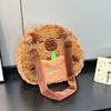 Plush Bear Backpack For Kids With Pp Cotton Filling And Creative Animal Design