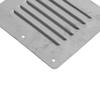 Stainless Steel Marine Boat Rectangular Louvered Air Vent Grill Ventilation Grille Cover