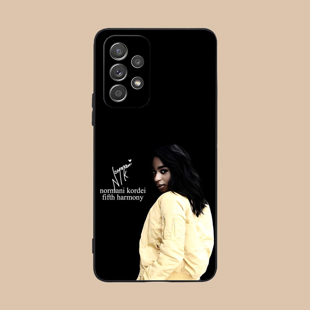 Normani Kordei Matte TPU Mobile Phone Case for Samsung Galaxy M55 54 42 35 34 33 32 23 22 15 14 13 12 F55 5G Colorful Cover