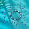 200Pcs Ring 304 Stainless Steel Spacer Beads, Metal Findings for Jewelry Making Supplies, Stainless Steel Color, 8x2.5mm, Hole: 5mm