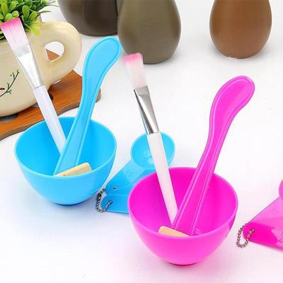 Conjunto de Tigela para Máscara e Tigela de Mistura e Conjunto de Seis Pincéis para Fazer Máscara Facial DIY Ferramentas de Beleza e Maquiagem