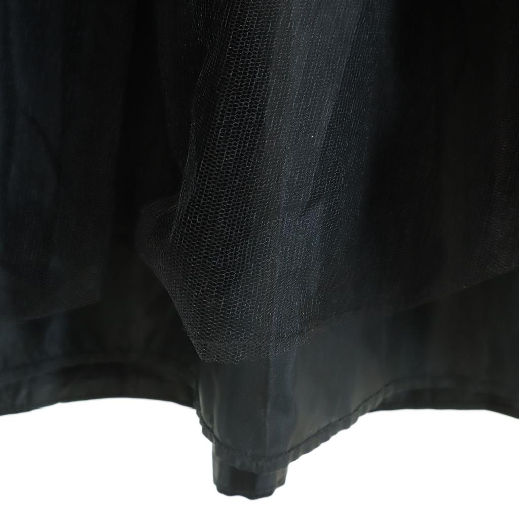 SNIDEL Mimole length volume skirt 1 black Women Used