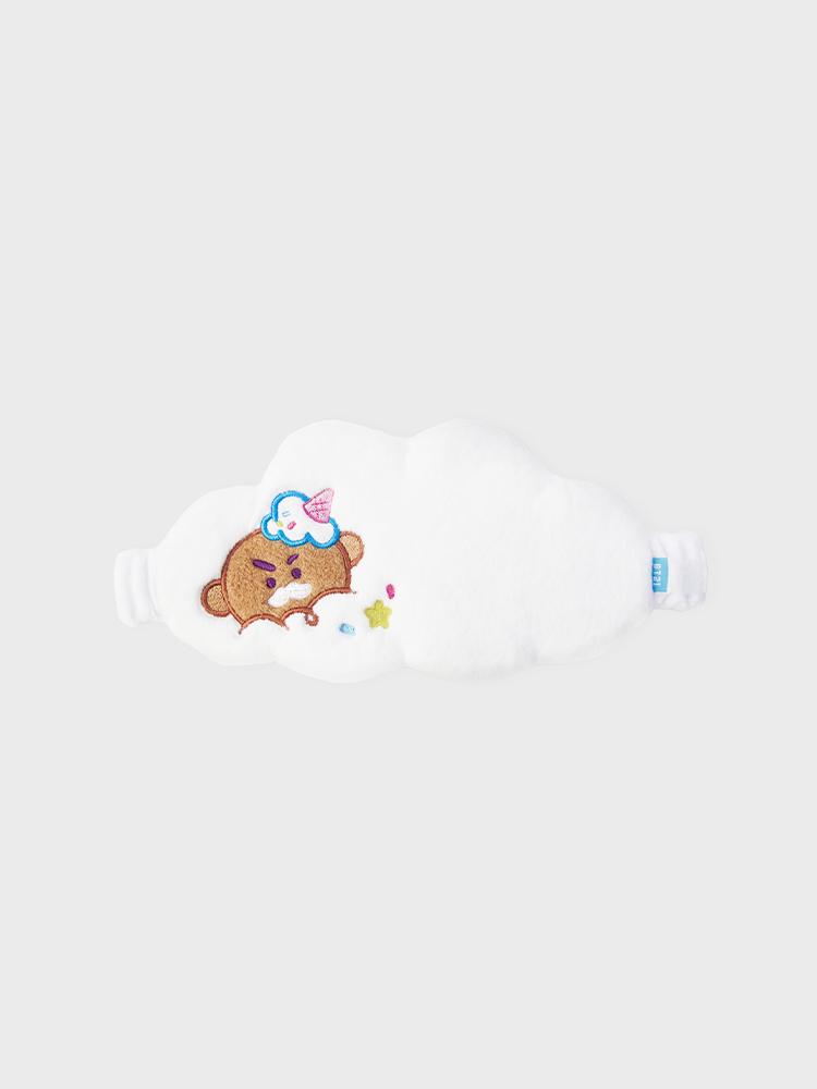 LINE FRIENDS BT21 SHOOKY  On the Cloud  Edition Soft Sleeping Eye Mask
