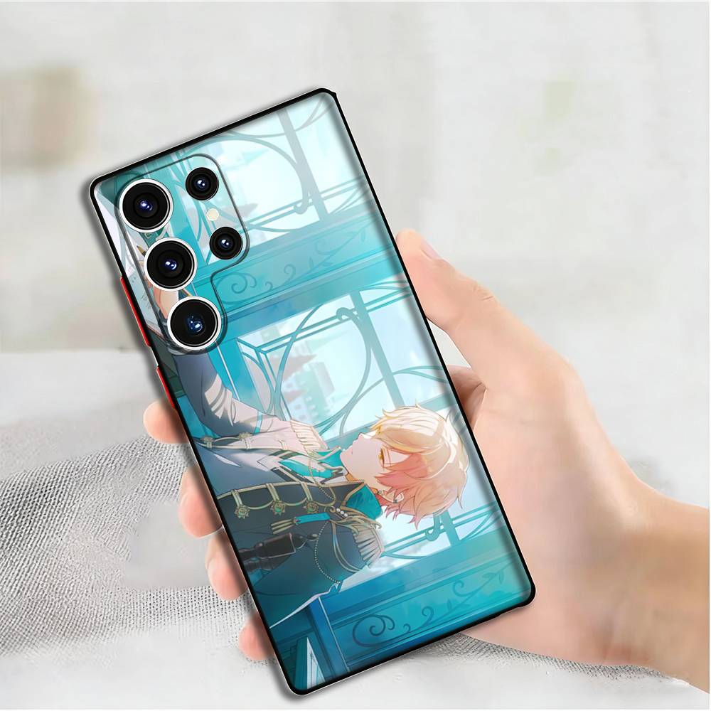 T-Tenma Tsukasa Phone Silicone Case for Samsung S24,22,20,23,21,20 Ultra Plus Lite 5G Print Cover