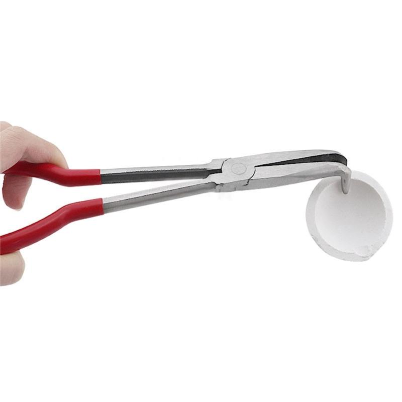 Round Mouth and Curved Mouth Clamp Crucible Pliers Gold Silver Melting Bowl Crucible Pliers Clamp Gold Striking Tools