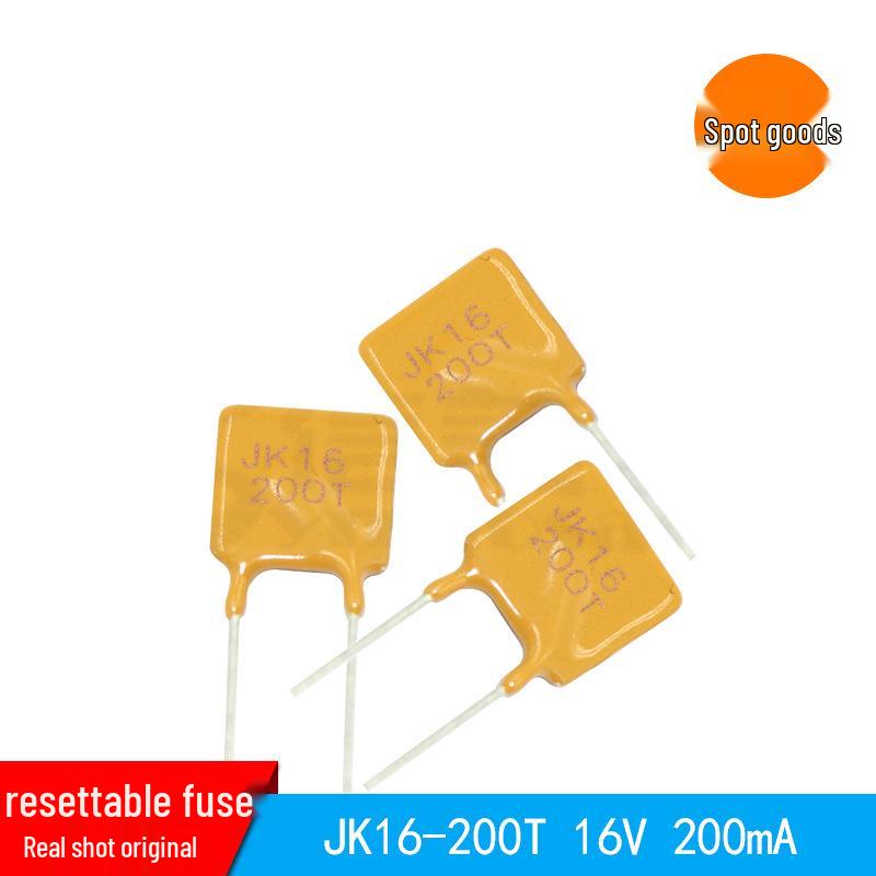 JK16-200T 16V 200mA Self-Healing Plug-in Fuse In Stock