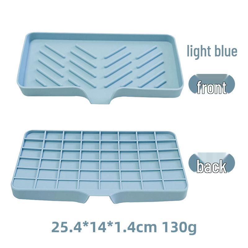 Silikon-Seifenschale im japanischen Stil: Kreatives Ablaufrinnen-Aufbewahrungsfach für Bad und Küche