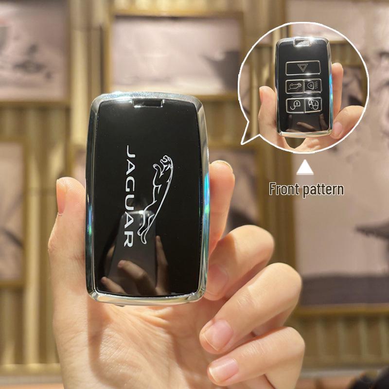 

Стильный чехол для ключа Jaguar XFL/XEL/F-Pace/F-Type/E-Pace/XE с пряжкой для женщин