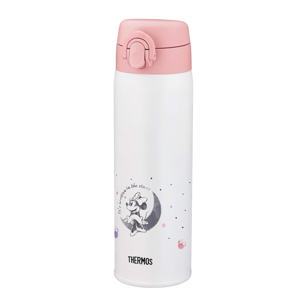 Thermos Stainless Steel Bottle for Milk Formula Minnie Stainless Steel Thermos Bottle Ideal for Making Milk Capacity 500ml 0.5L JNX-502DS (MNI)