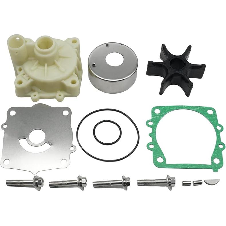 68D-WG078-00 Water Pump Impeller Kit For Yamaha Outboard 2/4 Stroke 4 5 HP Engines 67D-WG078-00-00 6E0-W0078-02-00