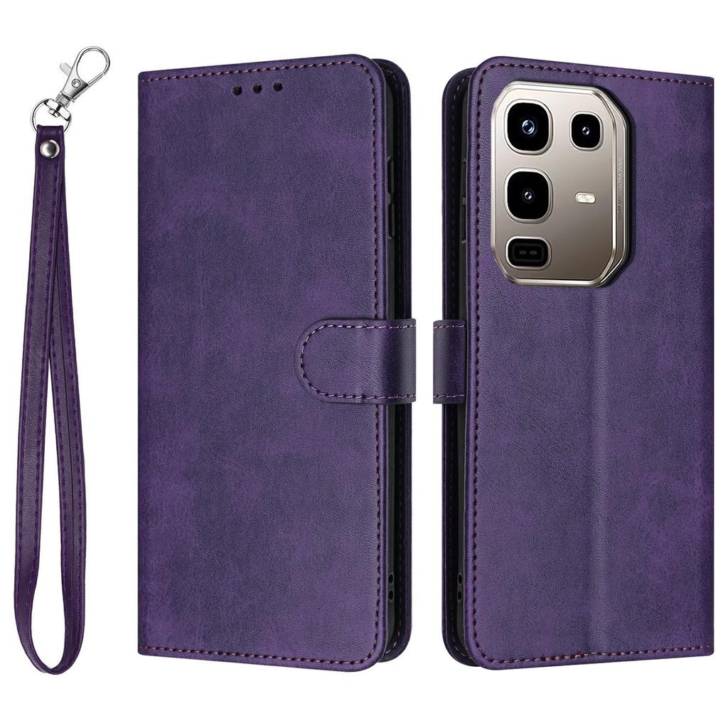 For Infinix Note 50 Pro+ 5G Case Flip Stand PU Leather Wallet Phone Cover Calf Texture