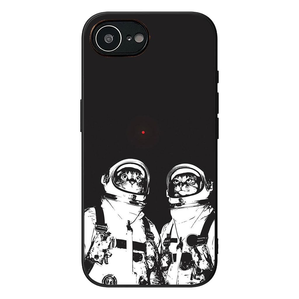 Cover for Apple iPhone 16 15 14 Plus 13 12 Mini 17 Pro Max + ProMax 16E Air 16+ 15+ Coque Phone Case Kitten Cat