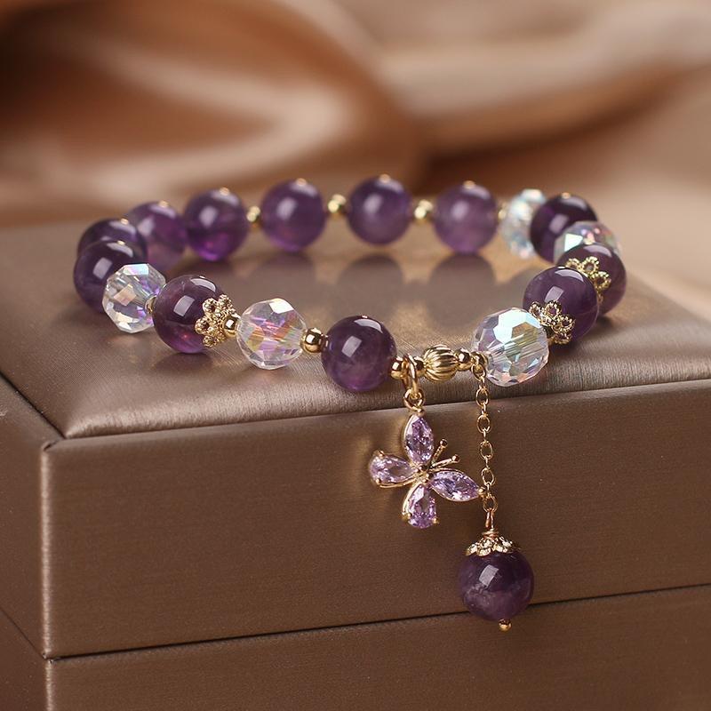 JYL TS Bracelet Four-leaf Clover  Niche Design Feng Shui Luck & Opportunity Attraction