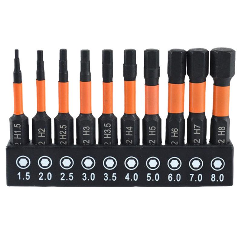 26-Piece S2 Alloy Steel Torx Bit Set, Solid & Hollow, 25mm/50mm for Electric Screwdrivers