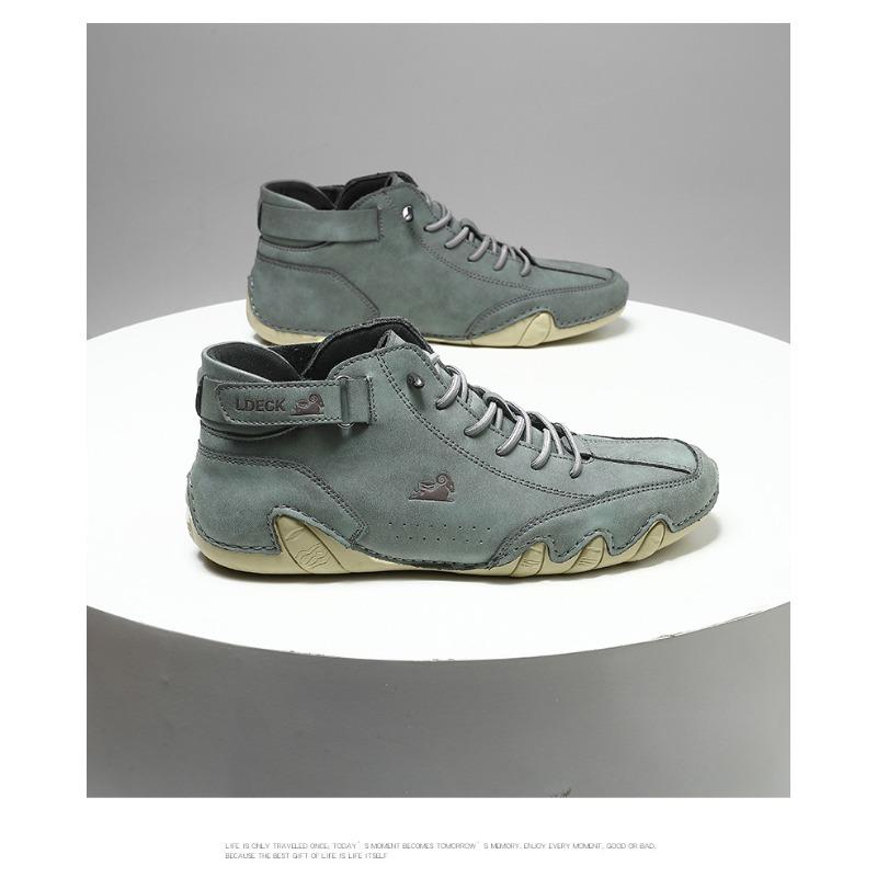 Martin Boots, High-top Octopus Men's Shoes, Men's Casual Short Boots for Autumn and Winter