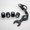 Car Wheel Tire Air Valve Caps Stem Covers Wrench Keychain For BMW 1 2 3 4 5 7 Series X1 X3 X4 X5 X6 X7 F10 F20 F30 G20 G30 F15