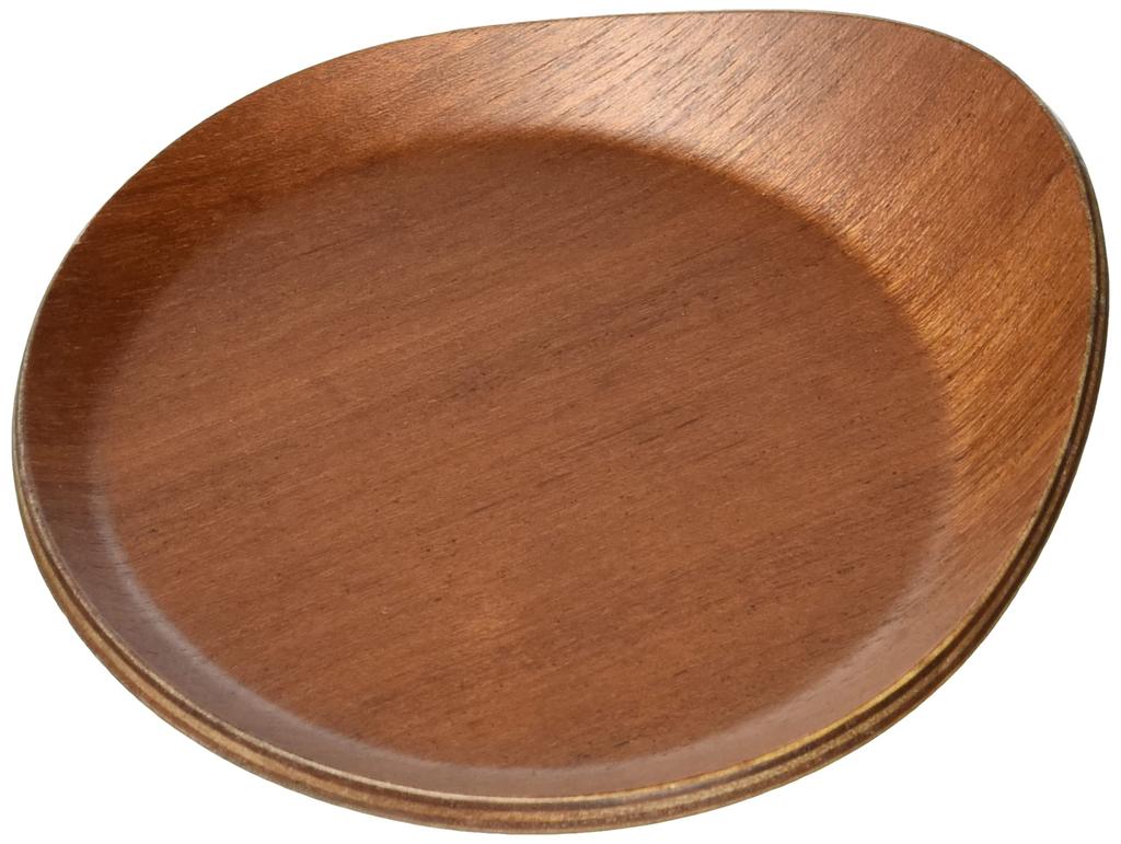 Yamashita Craft Red Mahogany Coaster with Edges, 11.5 X 10.3 X 2.1 Cm, 11616440