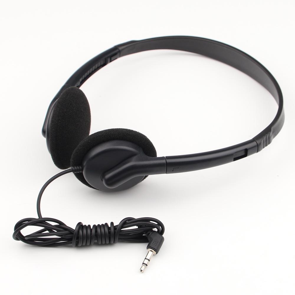 Aviation Wired Headphones with 3.5MM Plug - Ideal for Online Classes and Gifts