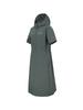 DISCOVERY EXPEDITION Freshvent Women'S Polton Lightweight Hooded Woven Dress (D/Grey)