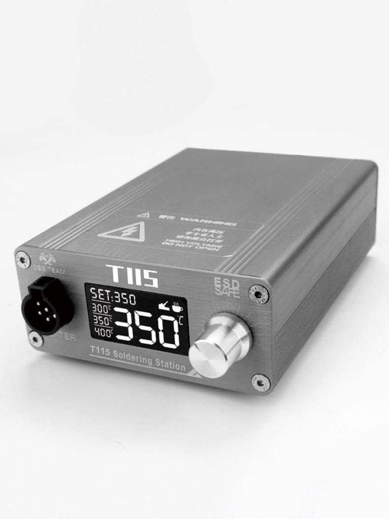 OSS T115 Hochleistungs-Profi-Lötstation—Elektrisches Lötkolben für Telefonreparatur, Konstanttemperaturregelung