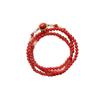 4Mm Autumn And Winter Natural Ice Transparent Chalcedony Design Sense Multi-Circle Bracelet Bracelet