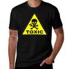 Grafisch giftige Unisex-Shirts giftige T-Shirts Anime Zeichen t giftige T-Shirts für t Vorsicht Gelb für Totenkopf T-Shirt Unisex