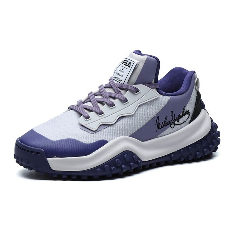 Mihara Yasuhiro X Fila FM9 Fabric TPU Trendy Sports Low-Top Casual Shoes Women sneaker Light-Purple F12W124138FPP