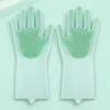 Silicone Dishwashing Gloves for Kitchen Cleaning Non-Slip Durable Household Use for Chores and Versatile TasksGood product