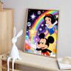 5D DIY Disney Snow White Diamond Art Painting Kit Mickey Rainbow Creative Home Decor