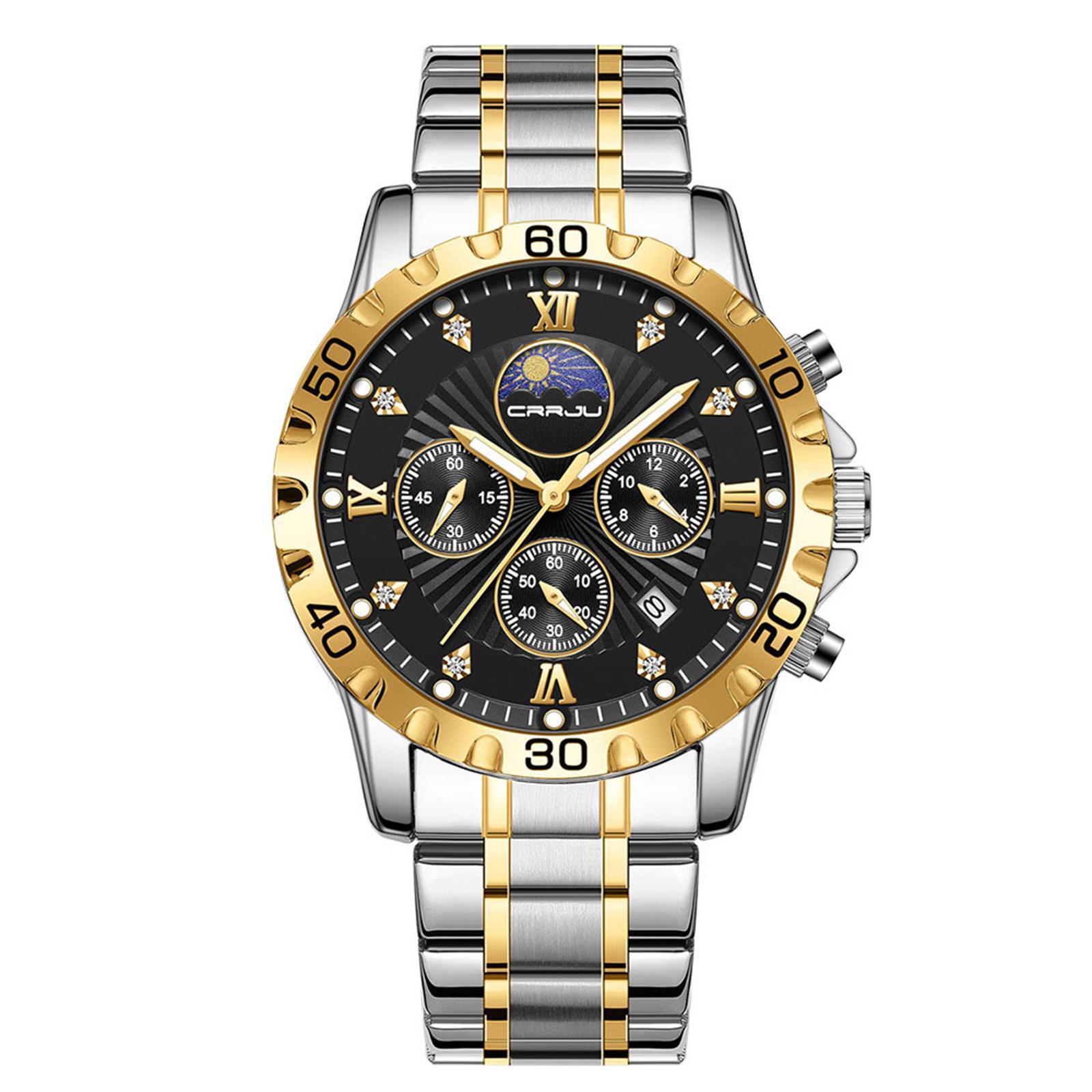 

Men s Waterproof Luminous Running Alarm Clock Watch One Size