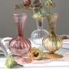 Bubble Vase Glass  Glass Vase Colored Glass Vase